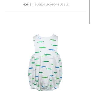 Proper Peony Alligator Bubble Romper 18 Months NWT